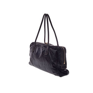 Gucci leather Britt black Boston Bag